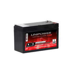 Bateria Estacionária Unipower 12V 7Ah (UP1270SEG)